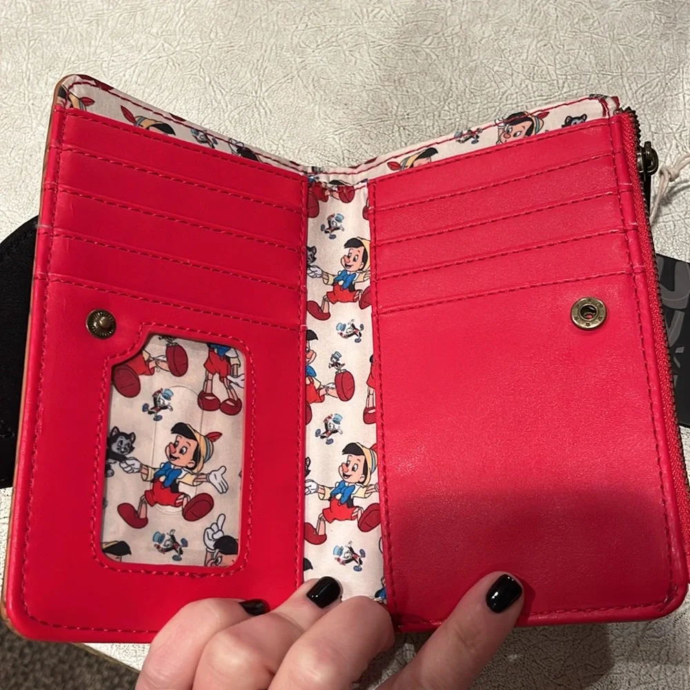 Loungefly Disney Pinocchio wallet NWT